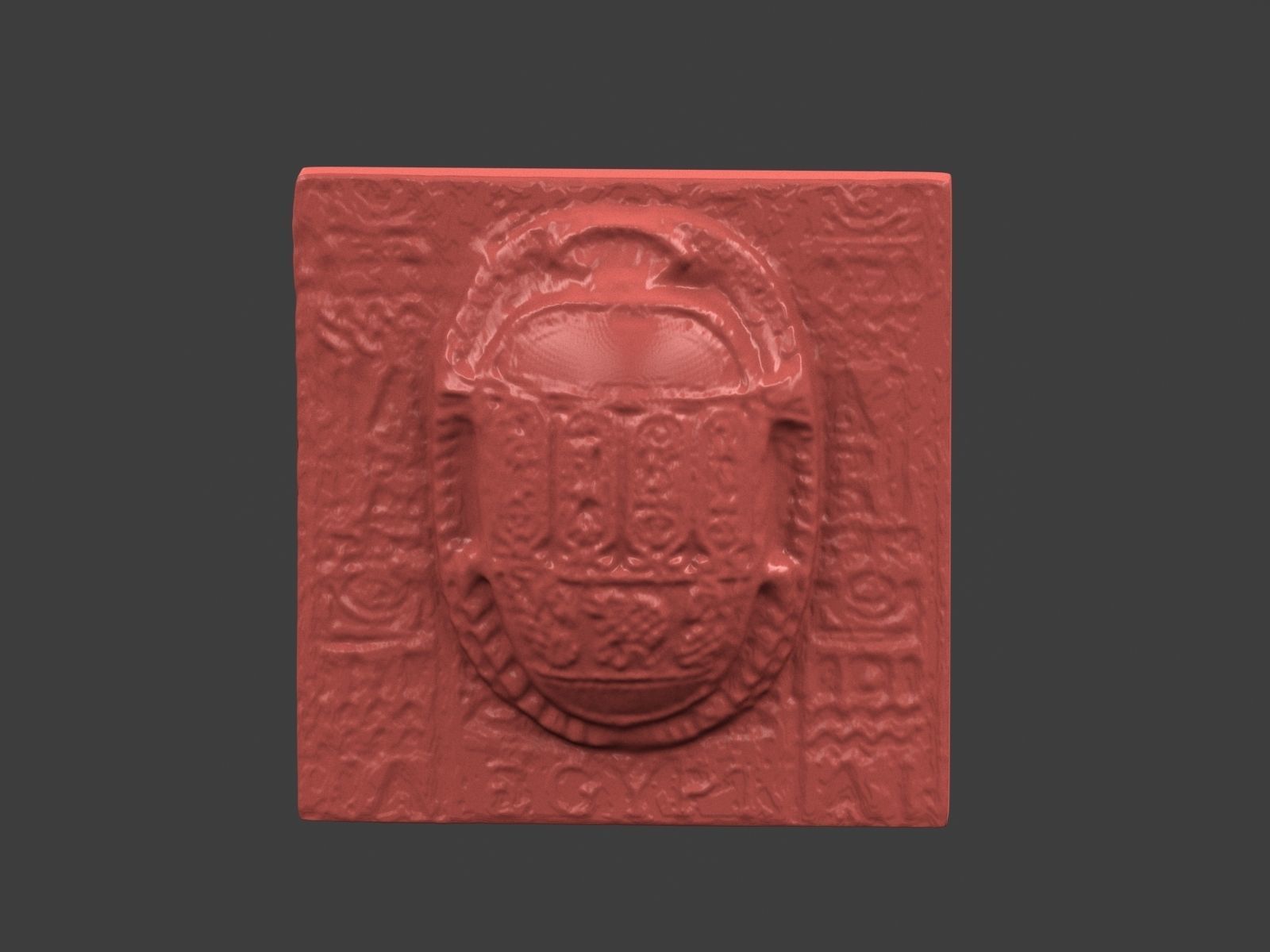 Egypt Magnet Souvenir 3D print model_16