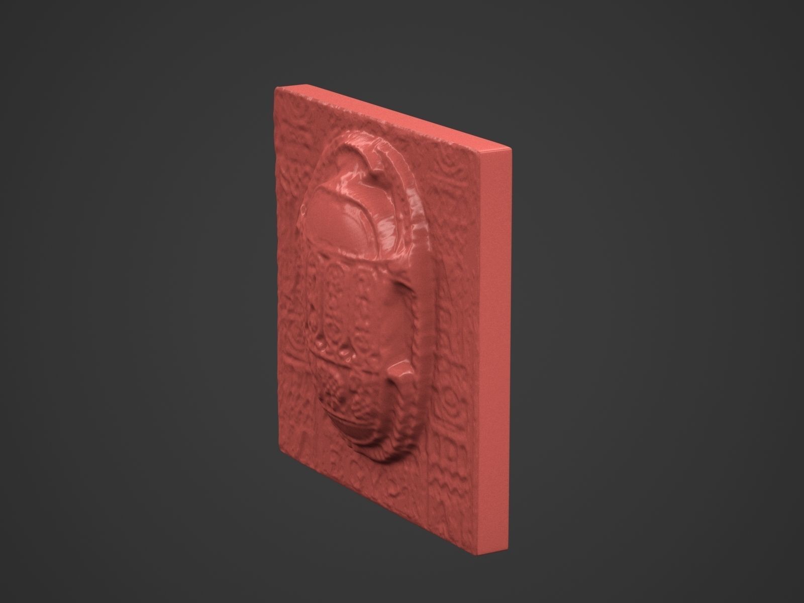 Egypt Magnet Souvenir 3D print model_24