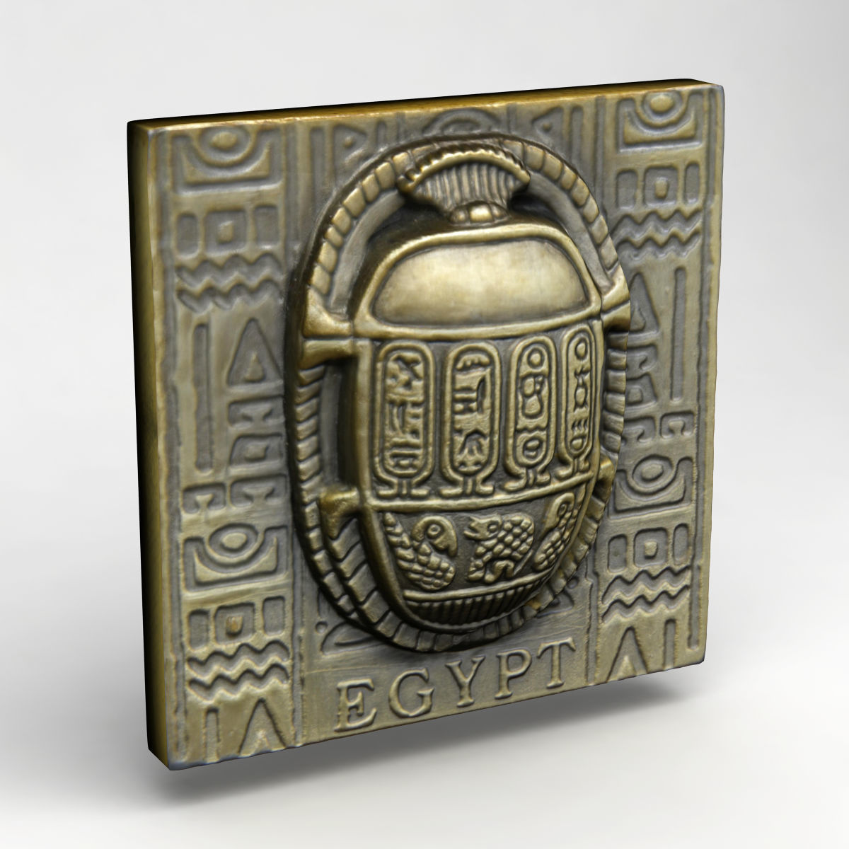 Egypt Magnet Souvenir 3D print model_2