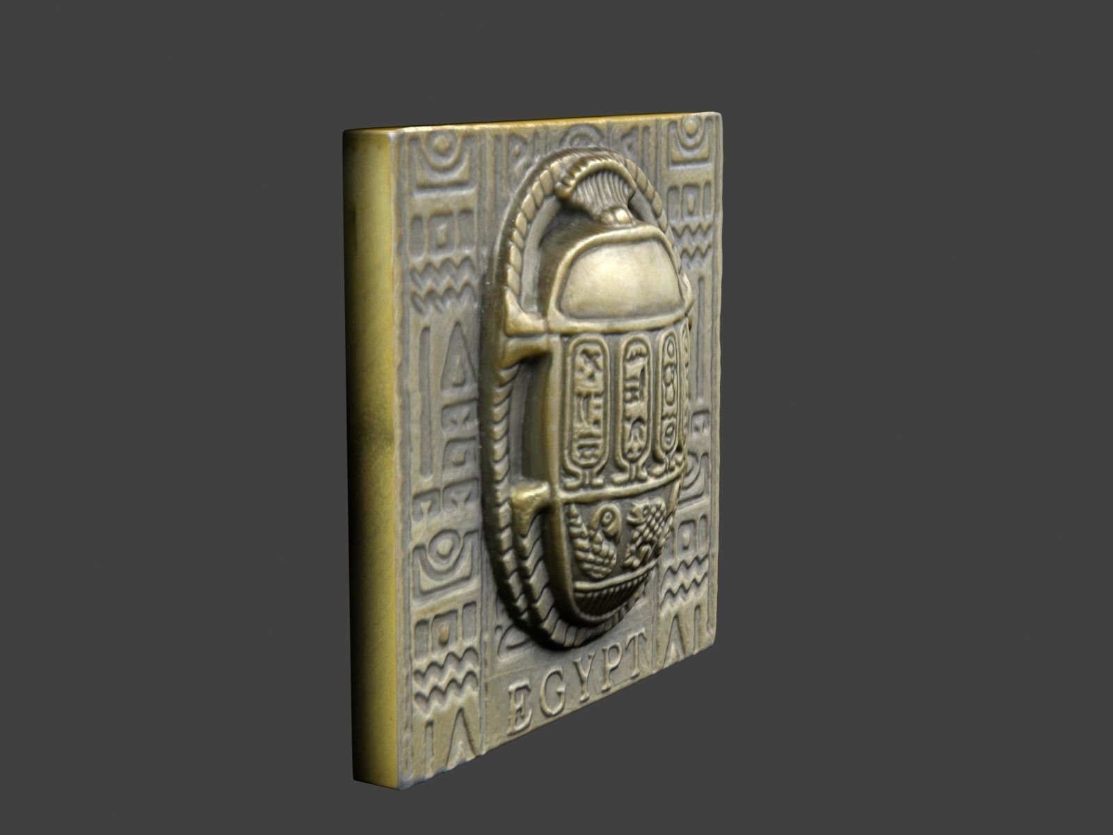 Egypt Magnet Souvenir 3D print model_19