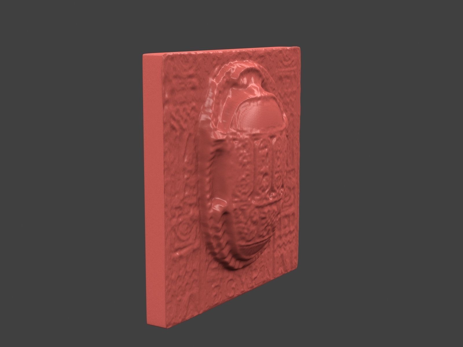 Egypt Magnet Souvenir 3D print model_20