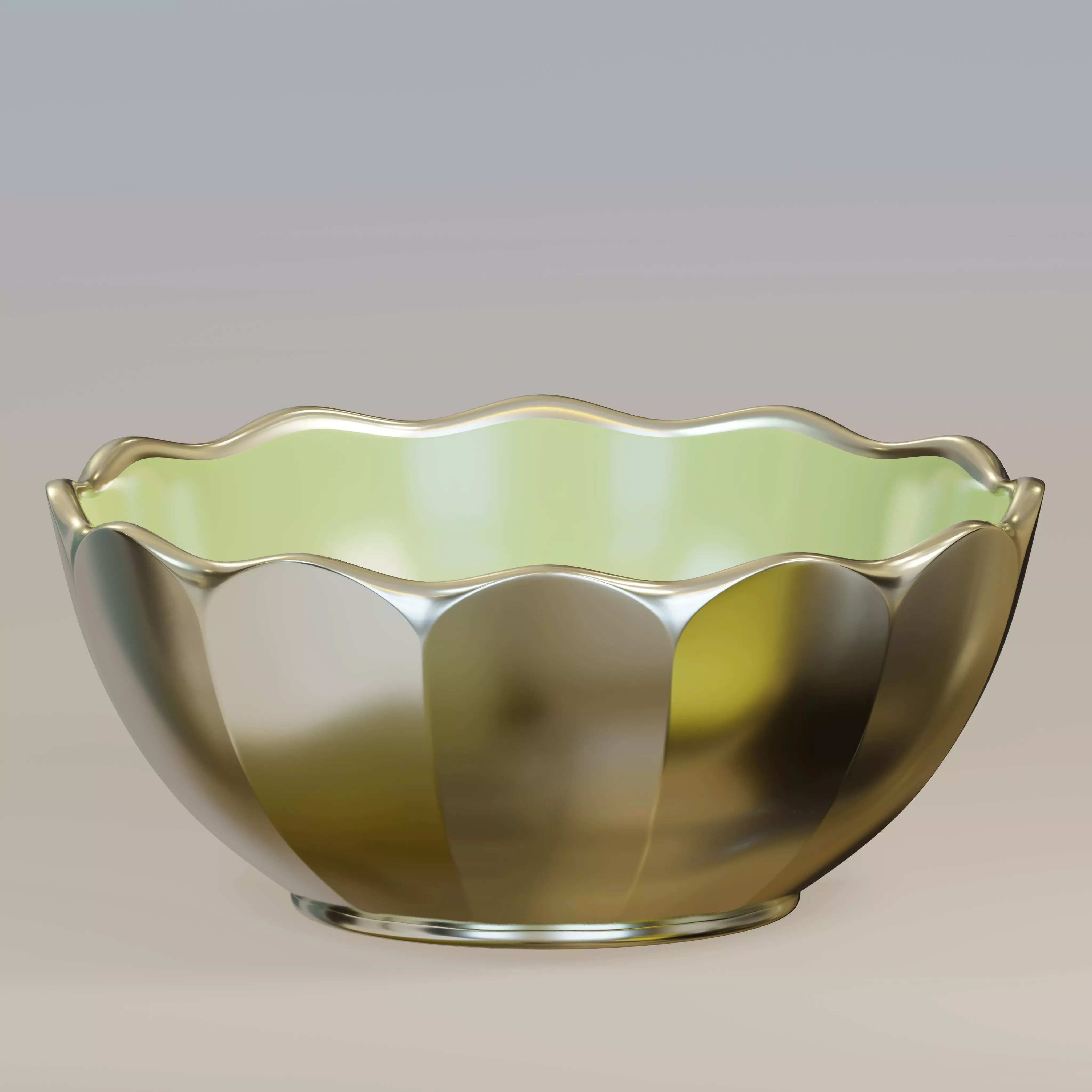 Fruit bowl 3D model_0