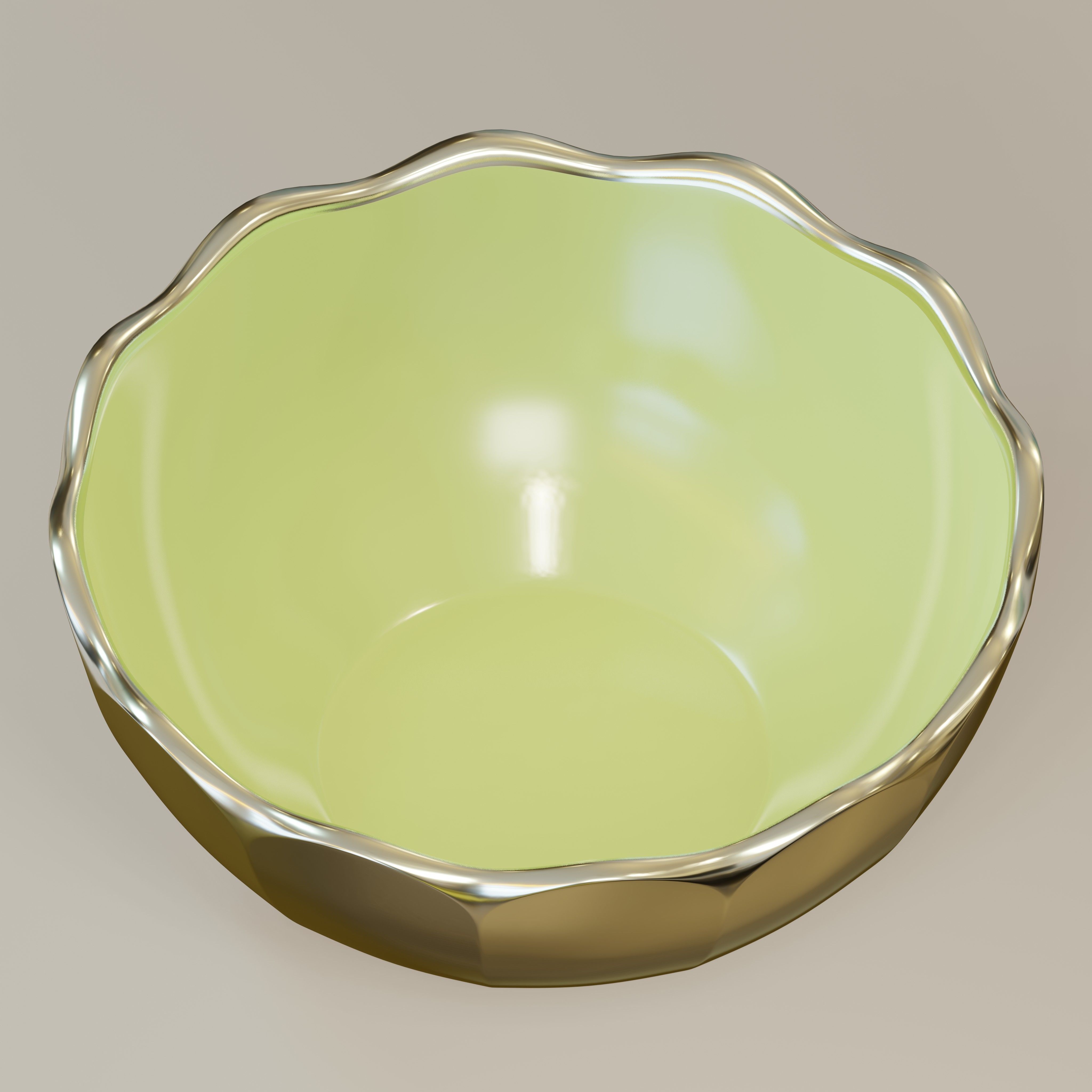 Fruit bowl 3D model_1