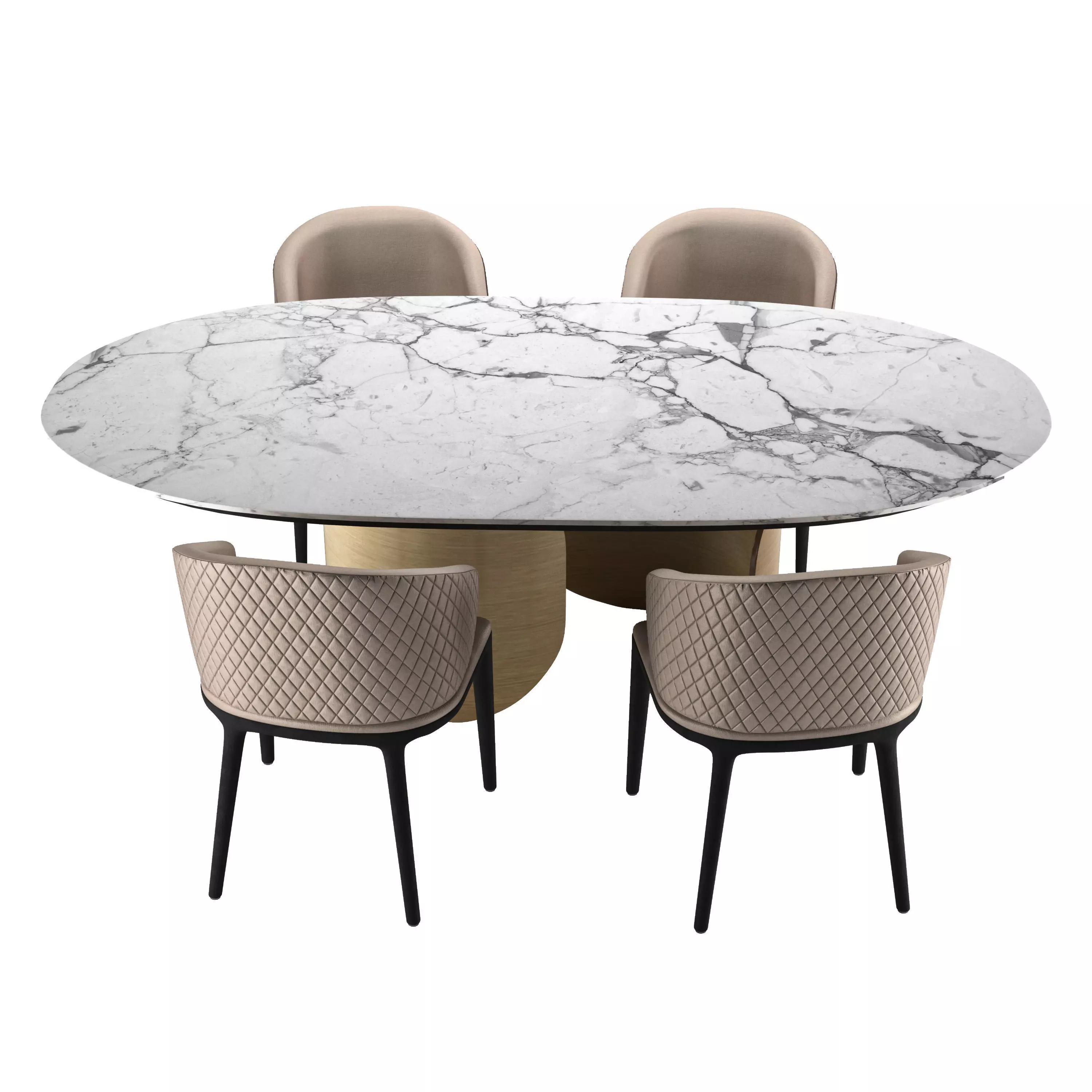 opera dining table  3D model_0