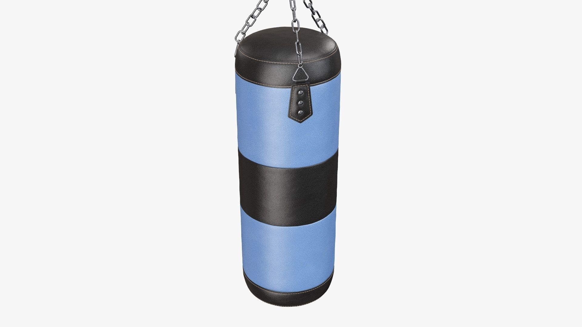 Boxing ceiling punch bag 3D model_1