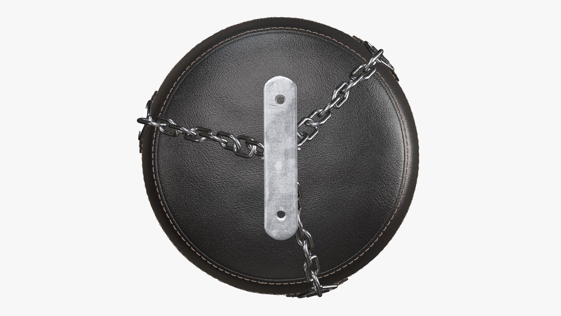 Boxing ceiling punch bag 3D model_7