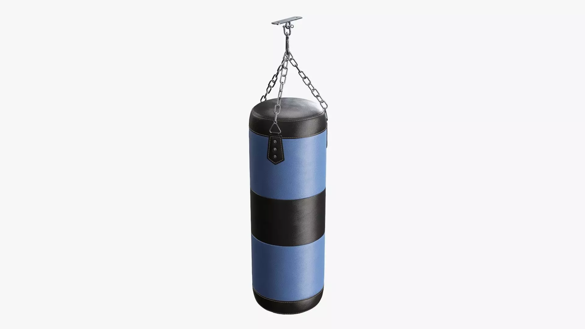 Boxing ceiling punch bag 3D model_0
