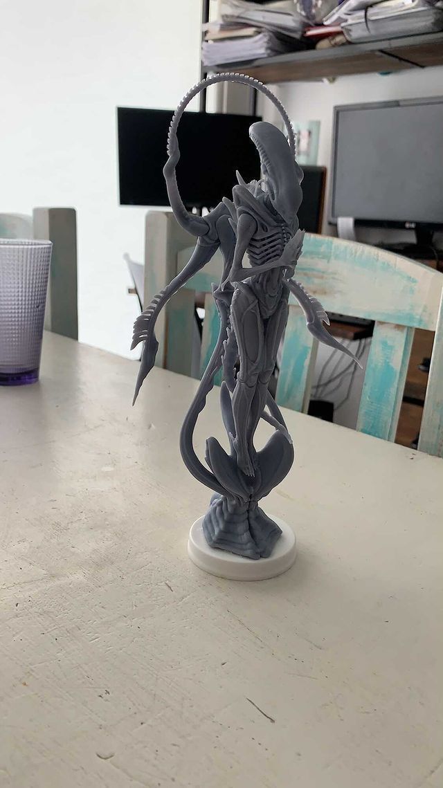 Alien Xenomorph 3D model ready for printing 3D print model_11