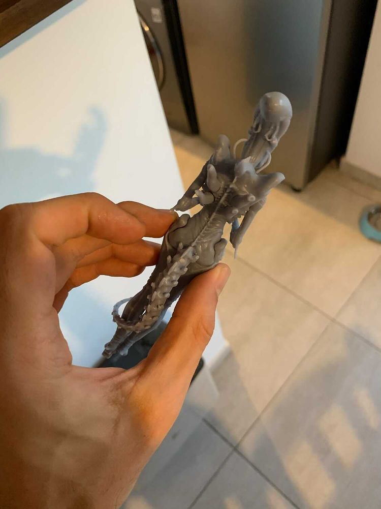 Alien Xenomorph 3D model ready for printing 3D print model_13