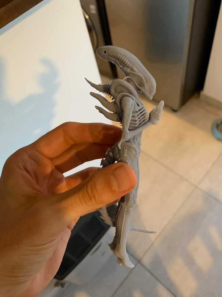 Alien Xenomorph 3D model ready for printing 3D print model_10