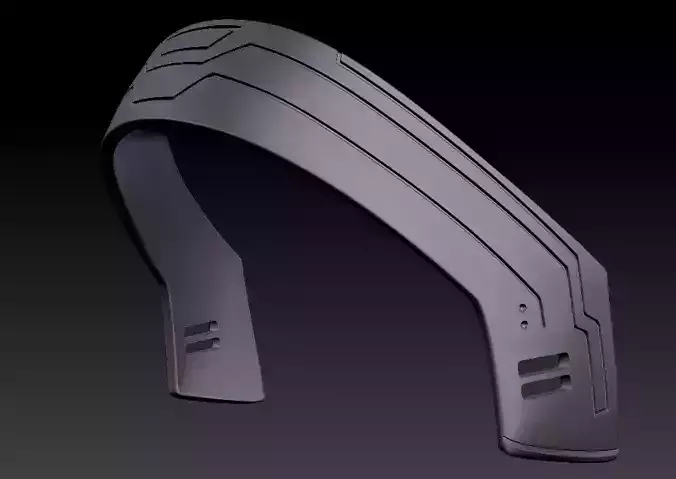 Bo-Katan Headband ready for 3D print The Mandalorian armor  3D print model