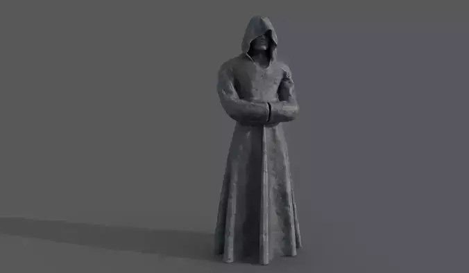 Hooded Statue