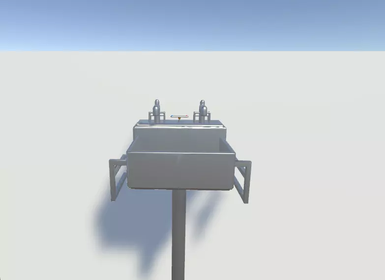 a sink bathroom Free low-poly 3D model_0