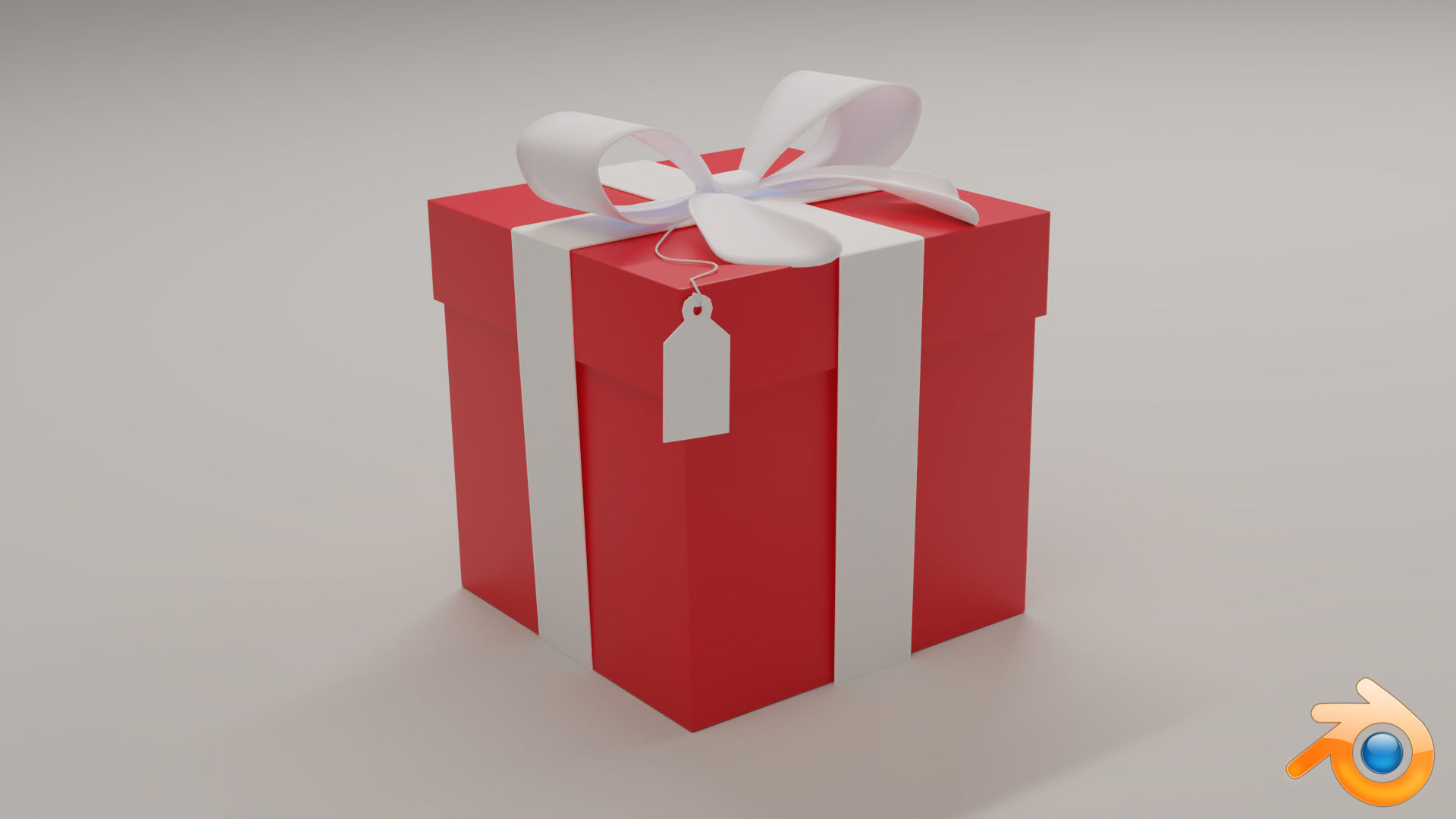 10 Christmas Gift Boxes and Bows Low-poly 3D model_6