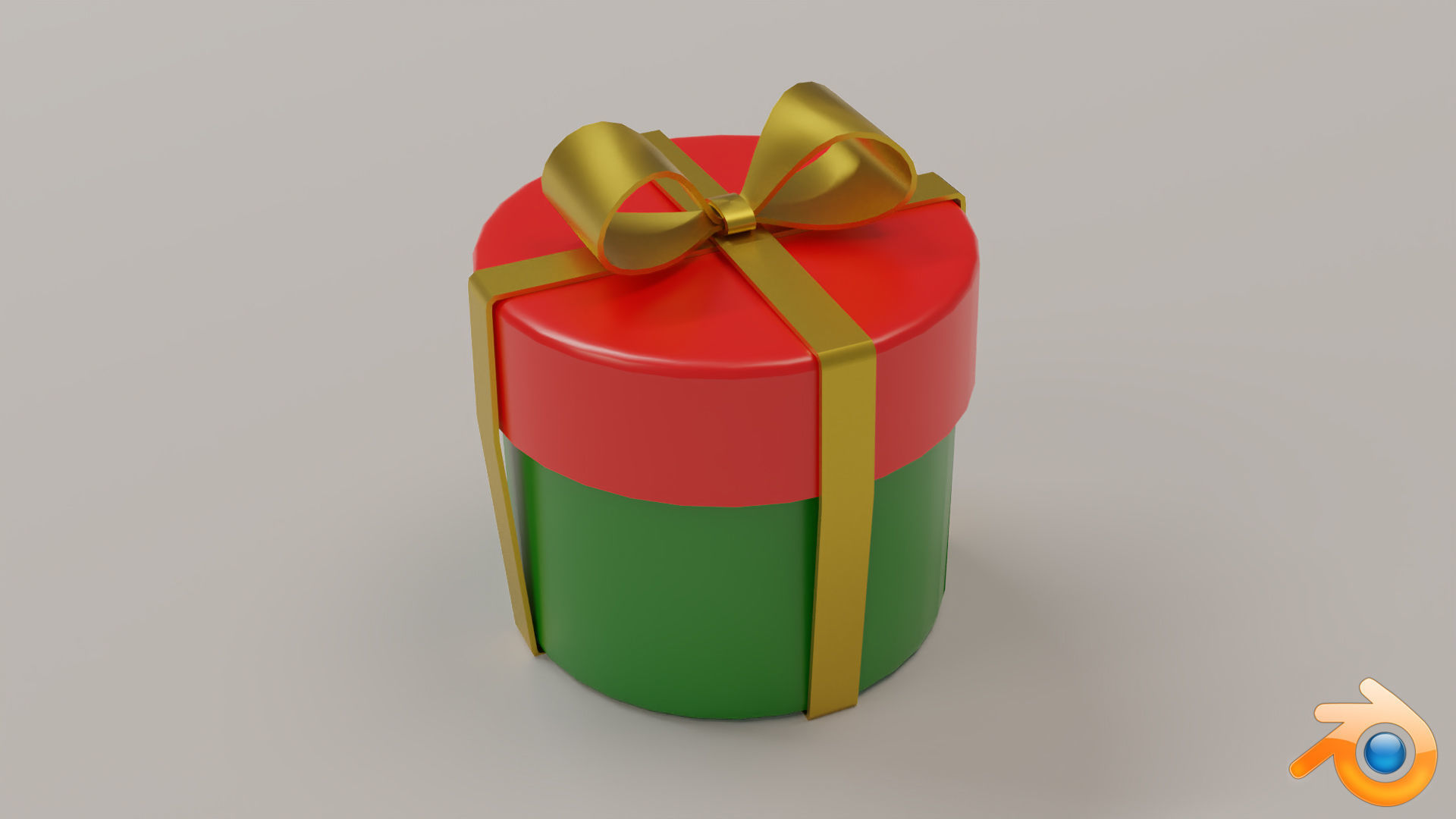 10 Christmas Gift Boxes and Bows Low-poly 3D model_15