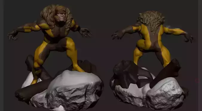 Fan Art - Sabertooth 3D print model