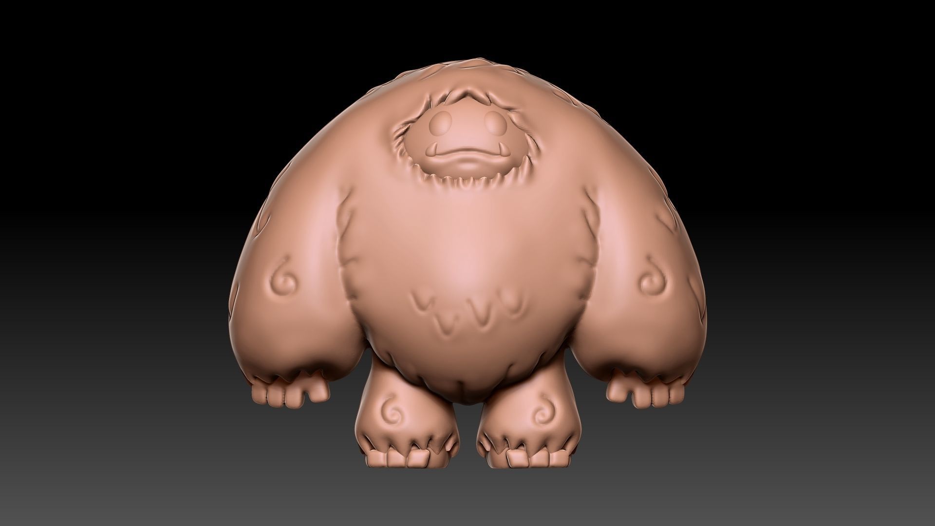 Abominable Chomp - 3D Print Model 3D print model_3