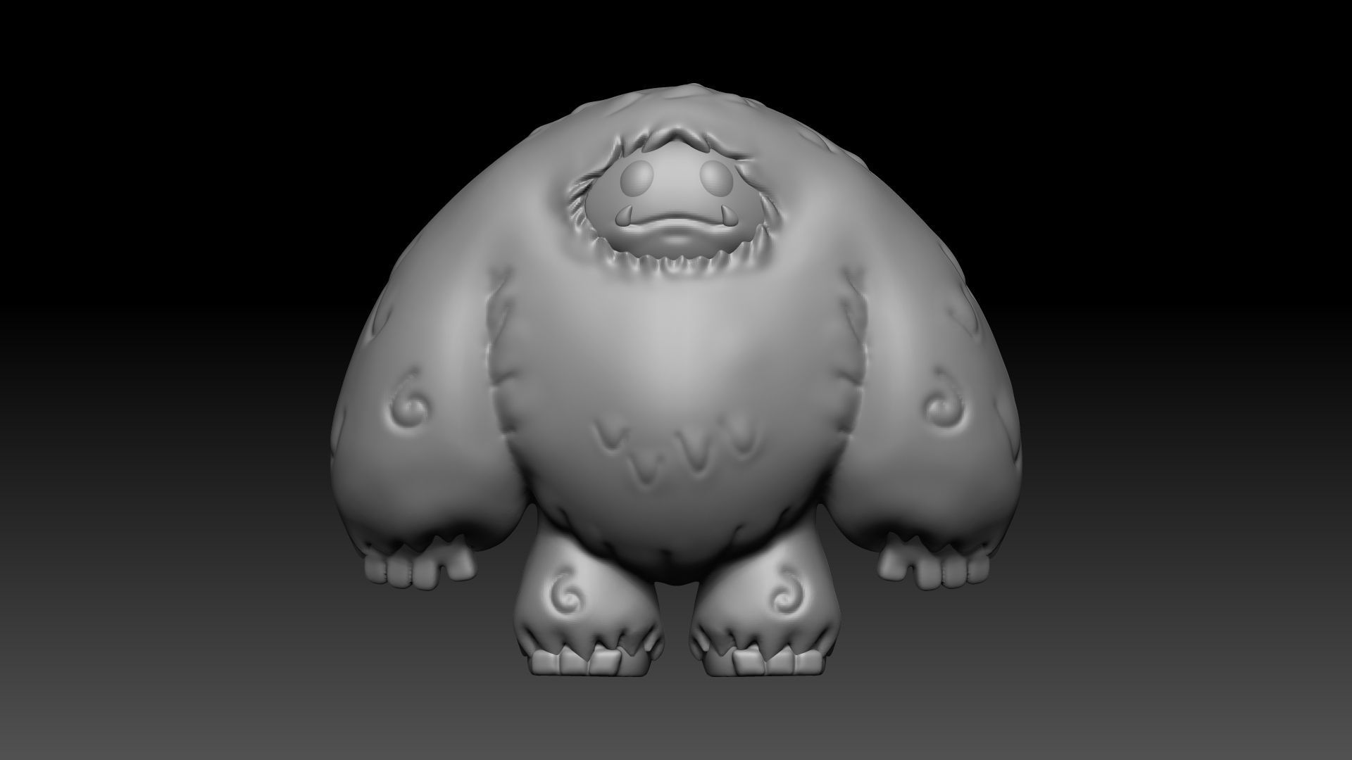 Abominable Chomp - 3D Print Model 3D print model_4