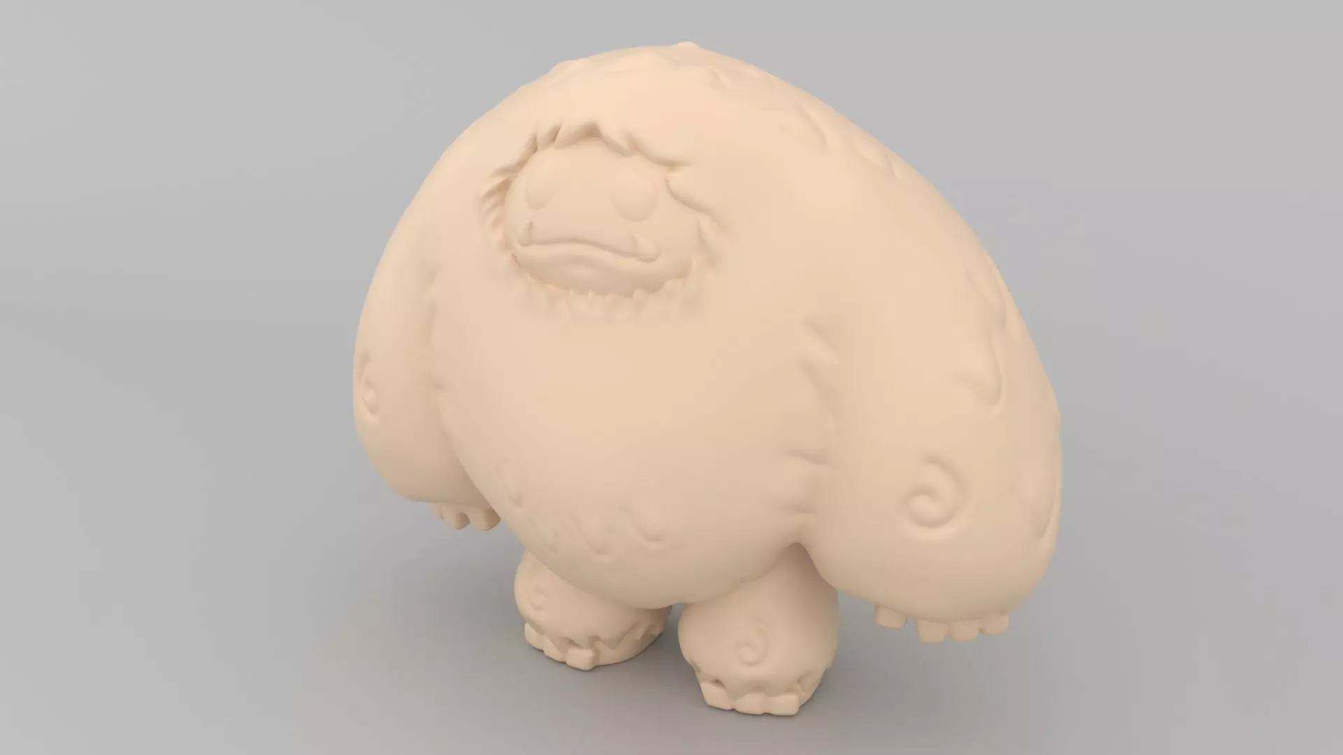 Abominable Chomp - 3D Print Model 3D print model_0