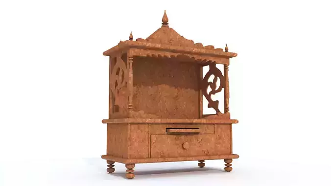Indian Temple Small 3D model