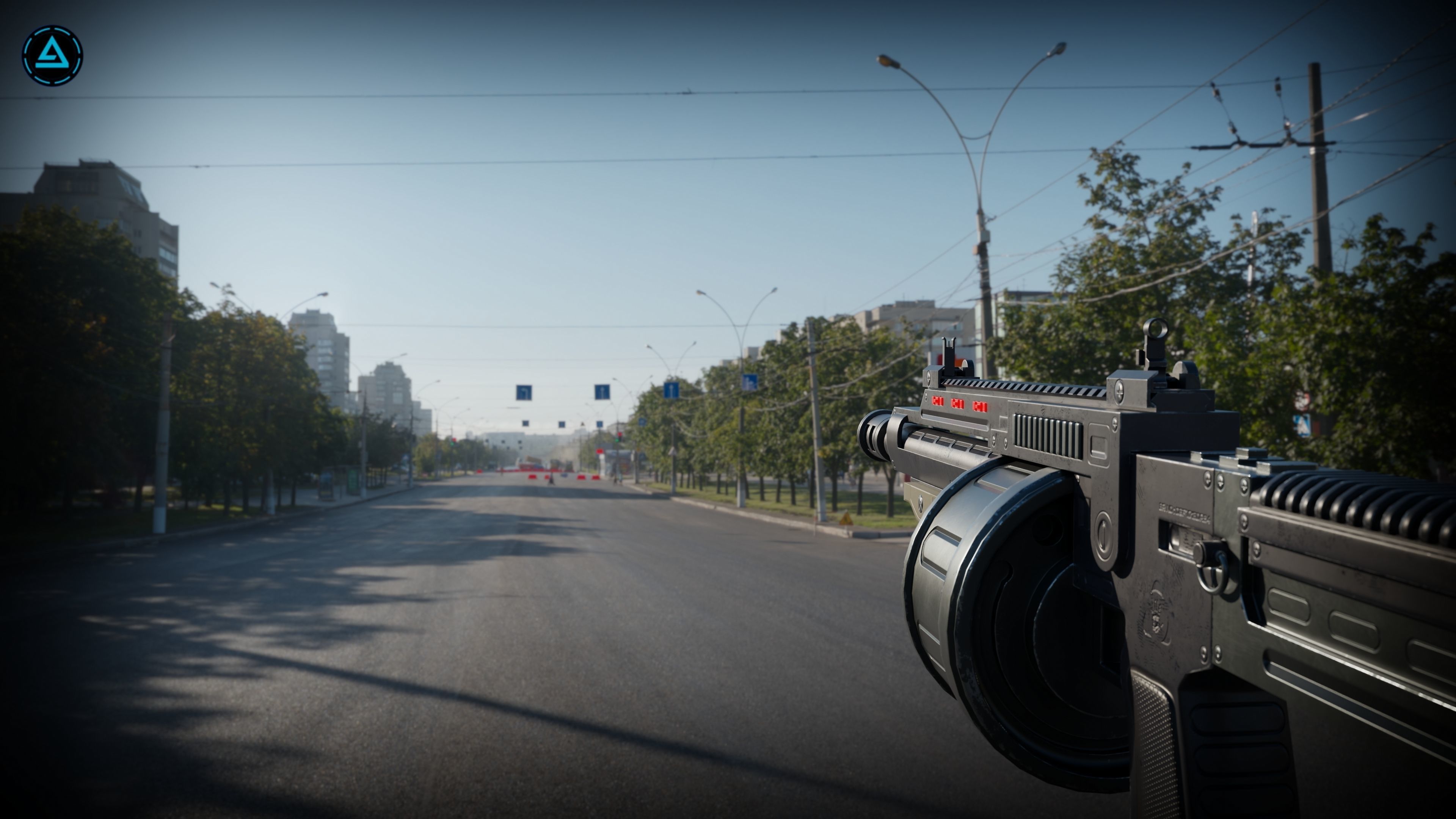 Corpse Sweeper Semi-Automatic Shotgun Low-poly 3D model_13