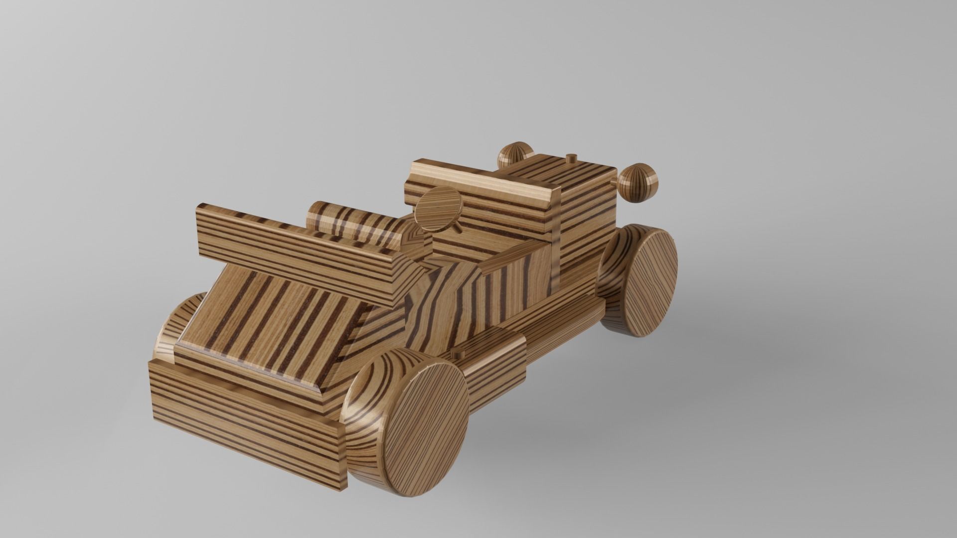 Retro car by ML-Design 3D model_3