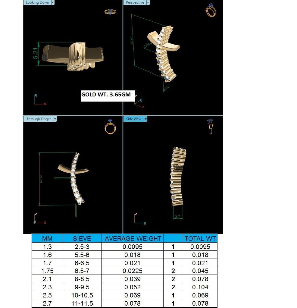Pendant-524 gold diamond cross pendant 3D print model_1
