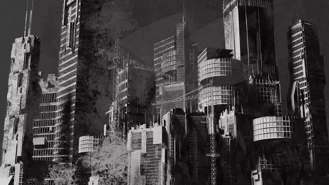 Big City 3D model