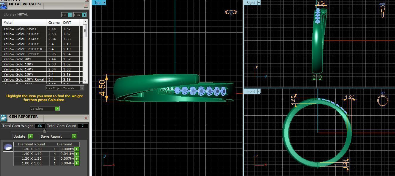 Band 50 3D print model_2