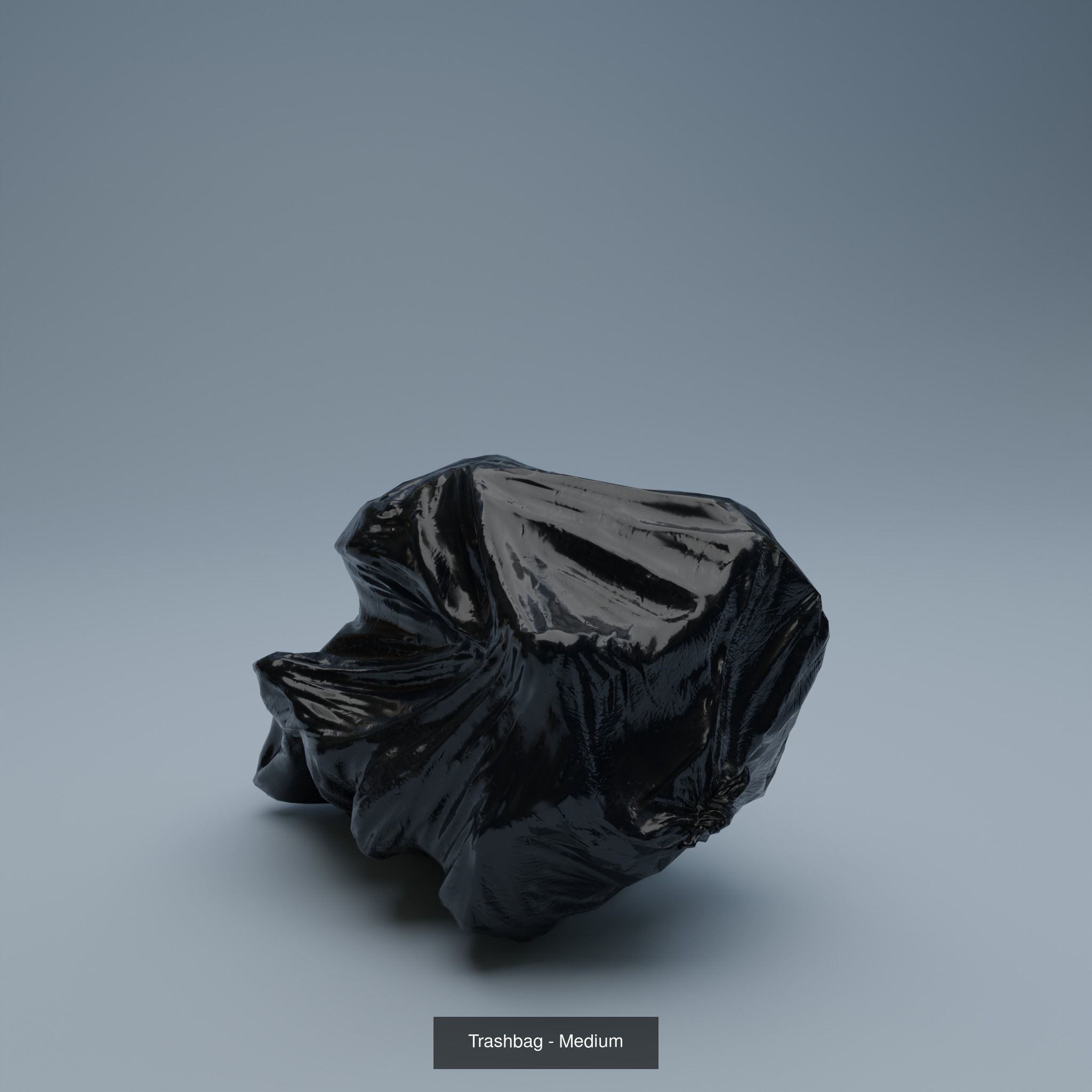Trashbags Pack - 8 variations 3D Model Collection_9