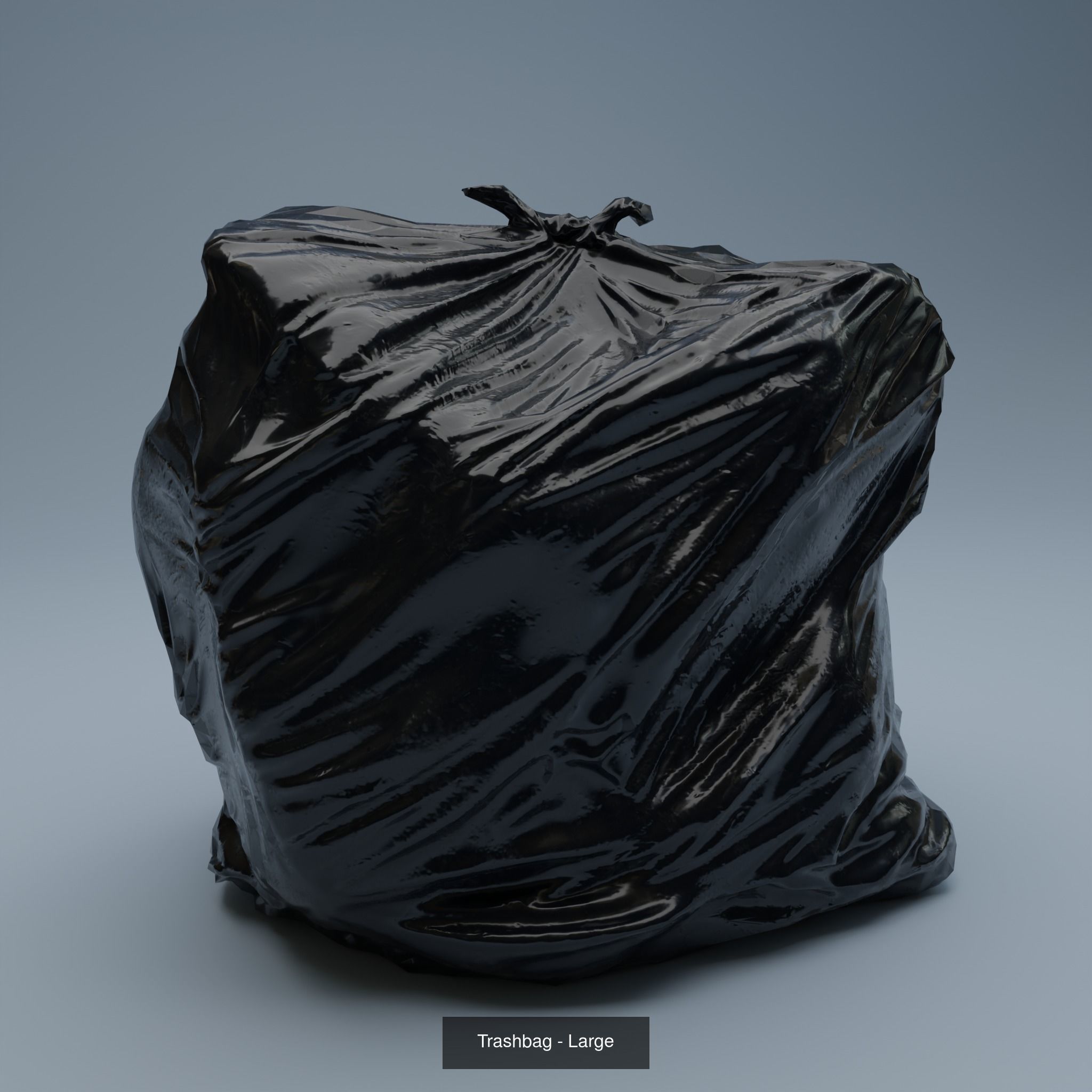 Trashbags Pack - 8 variations 3D Model Collection_11