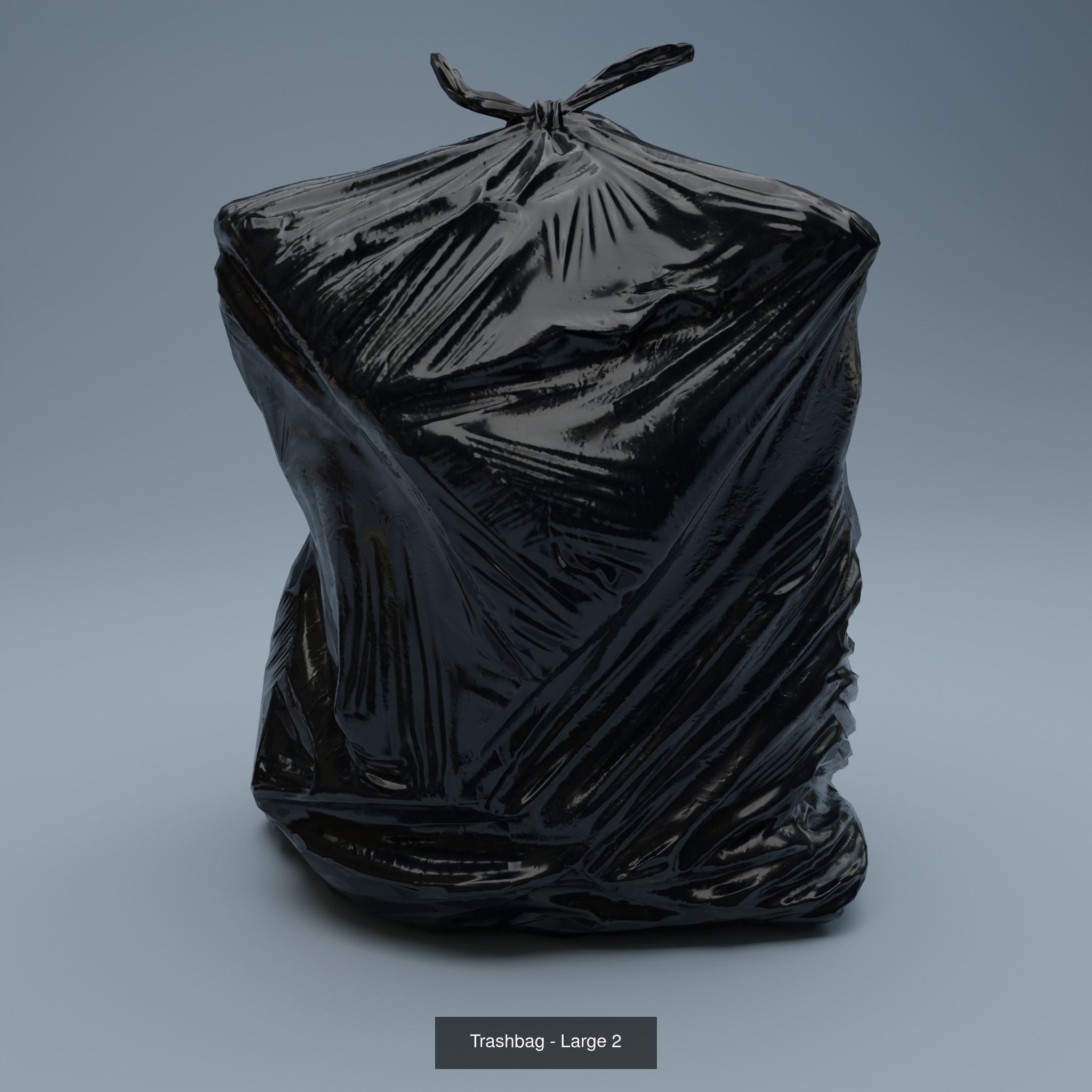 Trashbags Pack - 8 variations 3D Model Collection_12