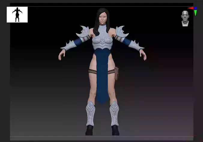 Monster Hunter High poly model