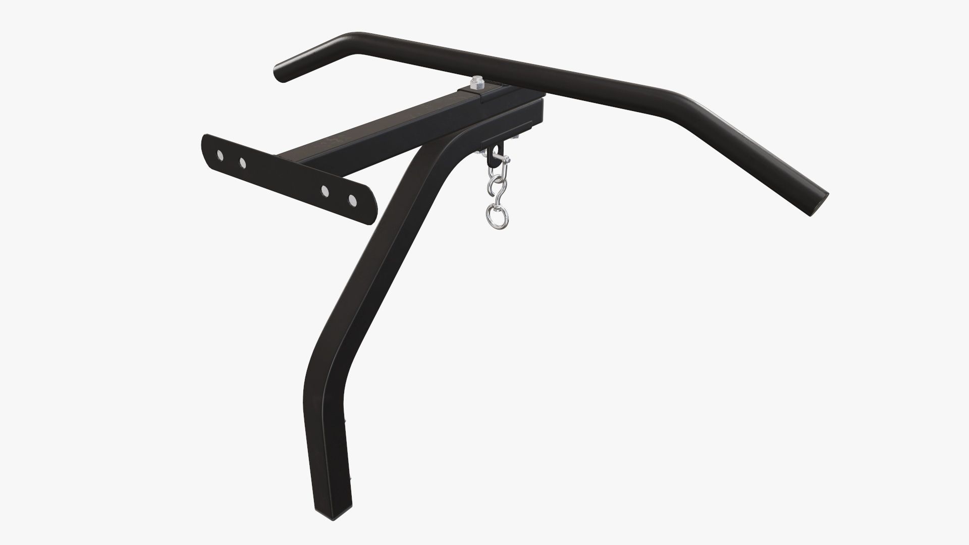 Fitness pull-up bar 01 3D model_1