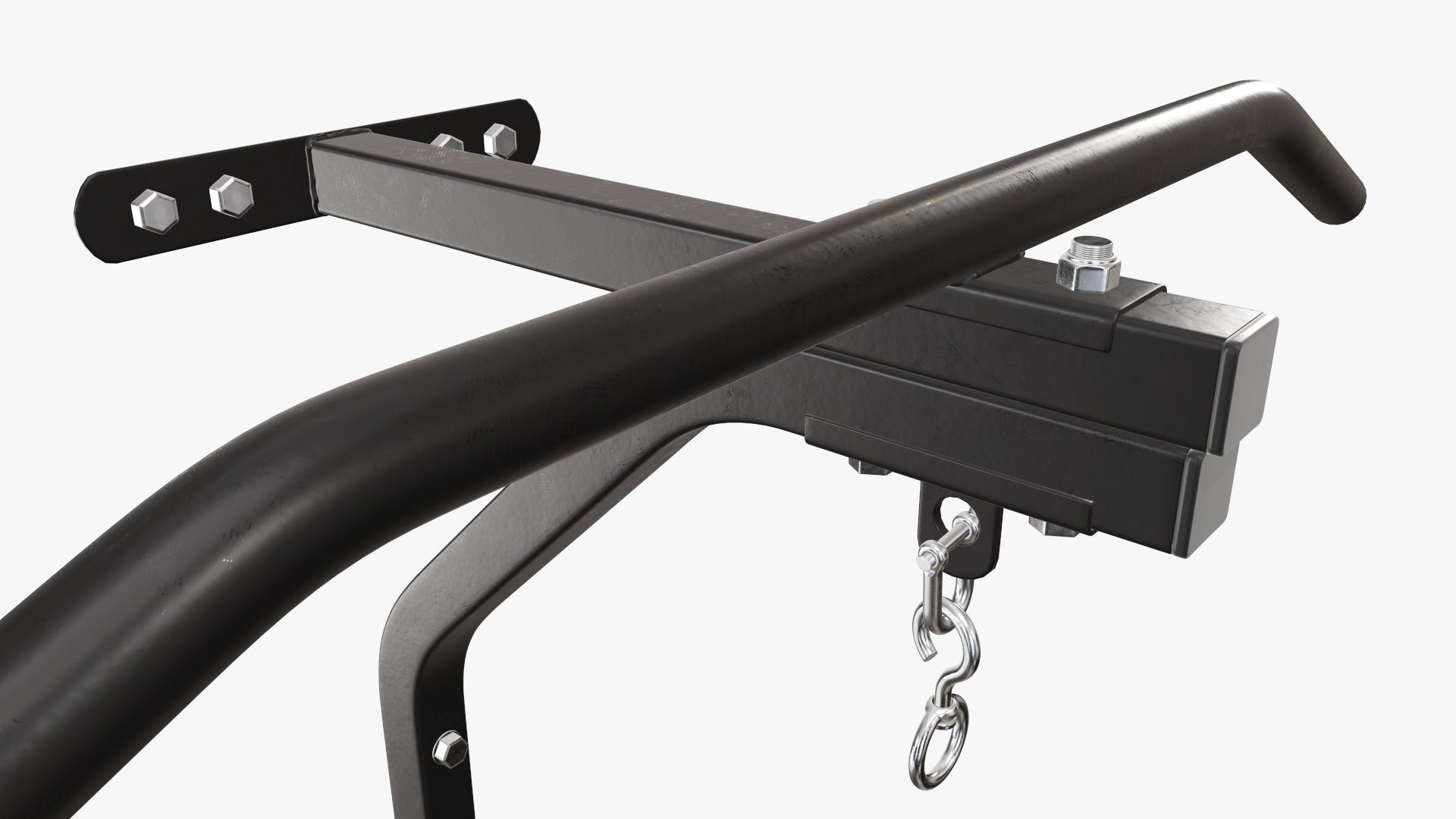 Fitness pull-up bar 01 3D model_6
