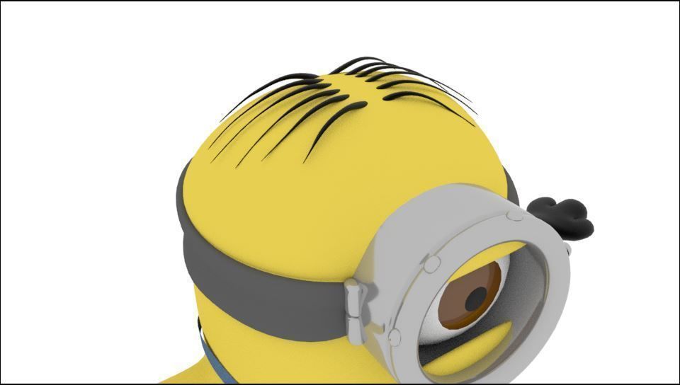 Minion 3D model Free low-poly 3D model_4