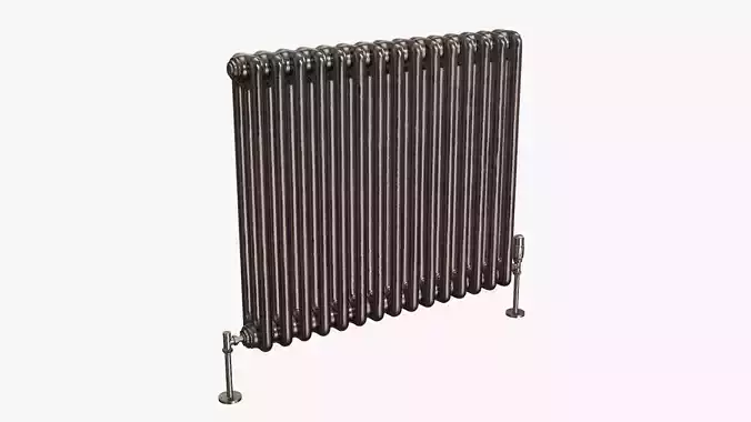Column bare radiator horizontal 02