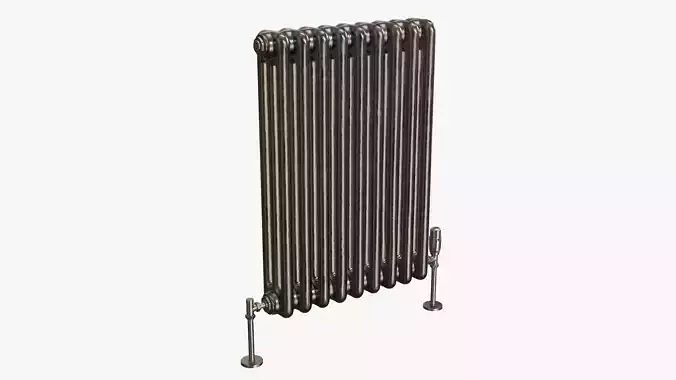 Column bare radiator horizontal 03