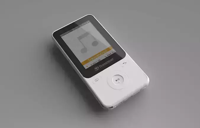 MP4 Player High quality poly model For Rhino and Keyshot  3D model