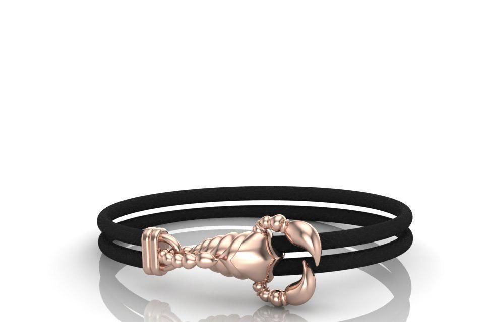 Scorpion bracletes 3D print model_26