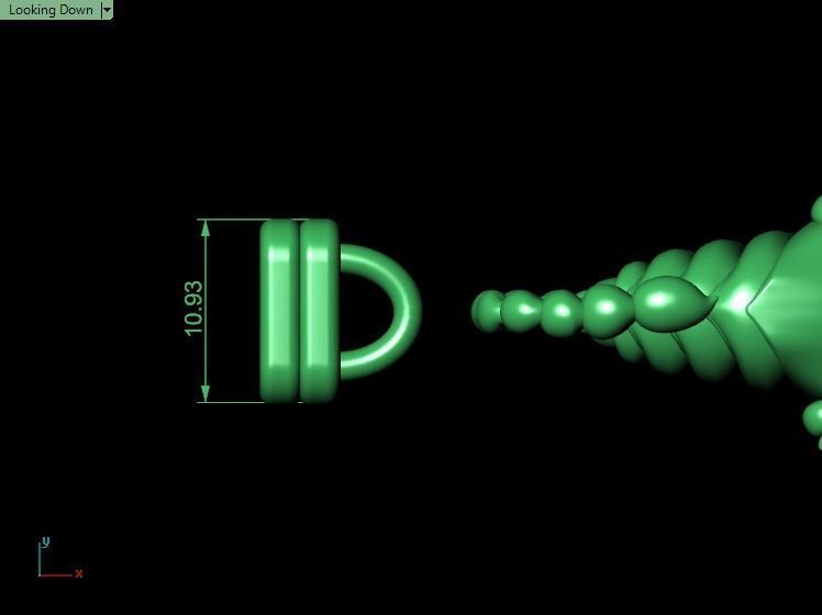 Scorpion bracletes 3D print model_23