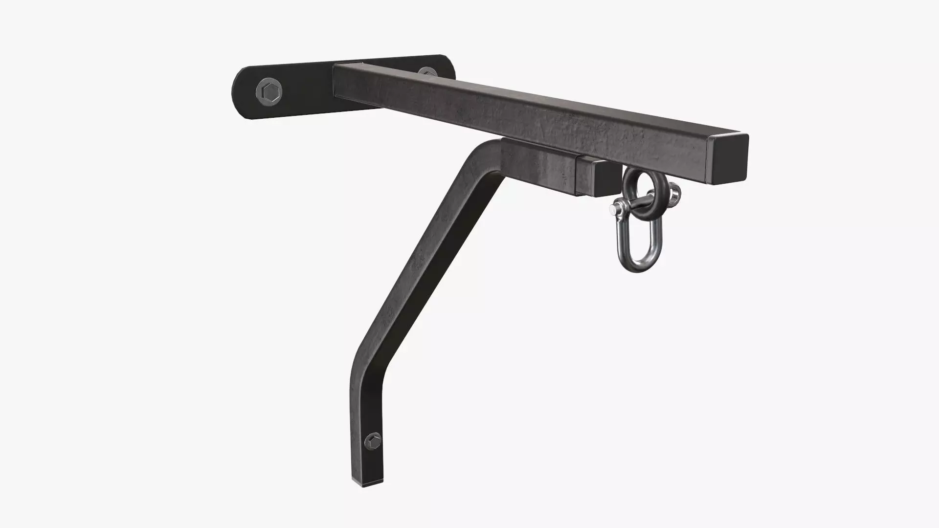 Punch bag wall bracket mount 3D model_0