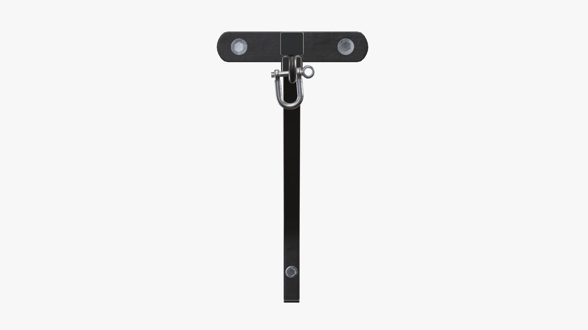 Punch bag wall bracket mount 3D model_3