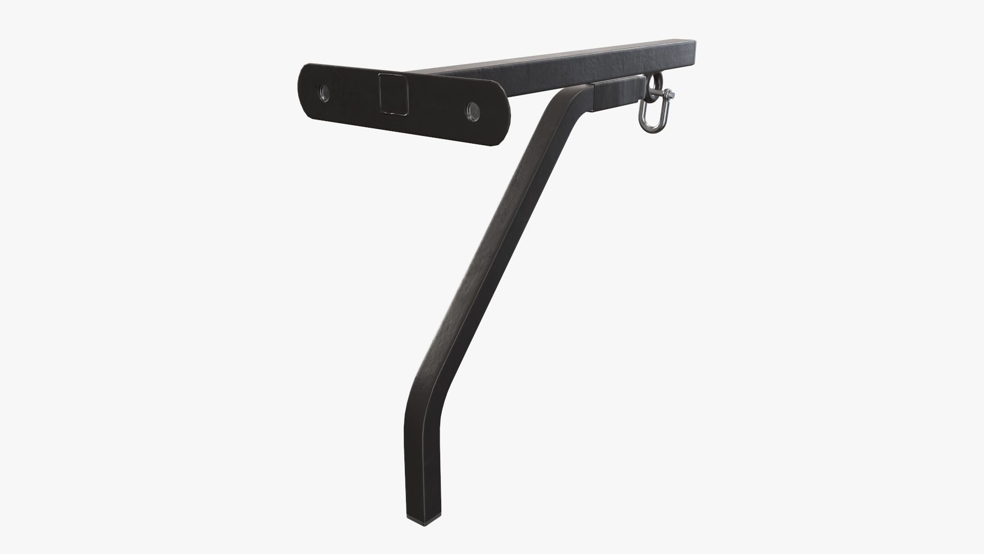 Punch bag wall bracket mount 3D model_2