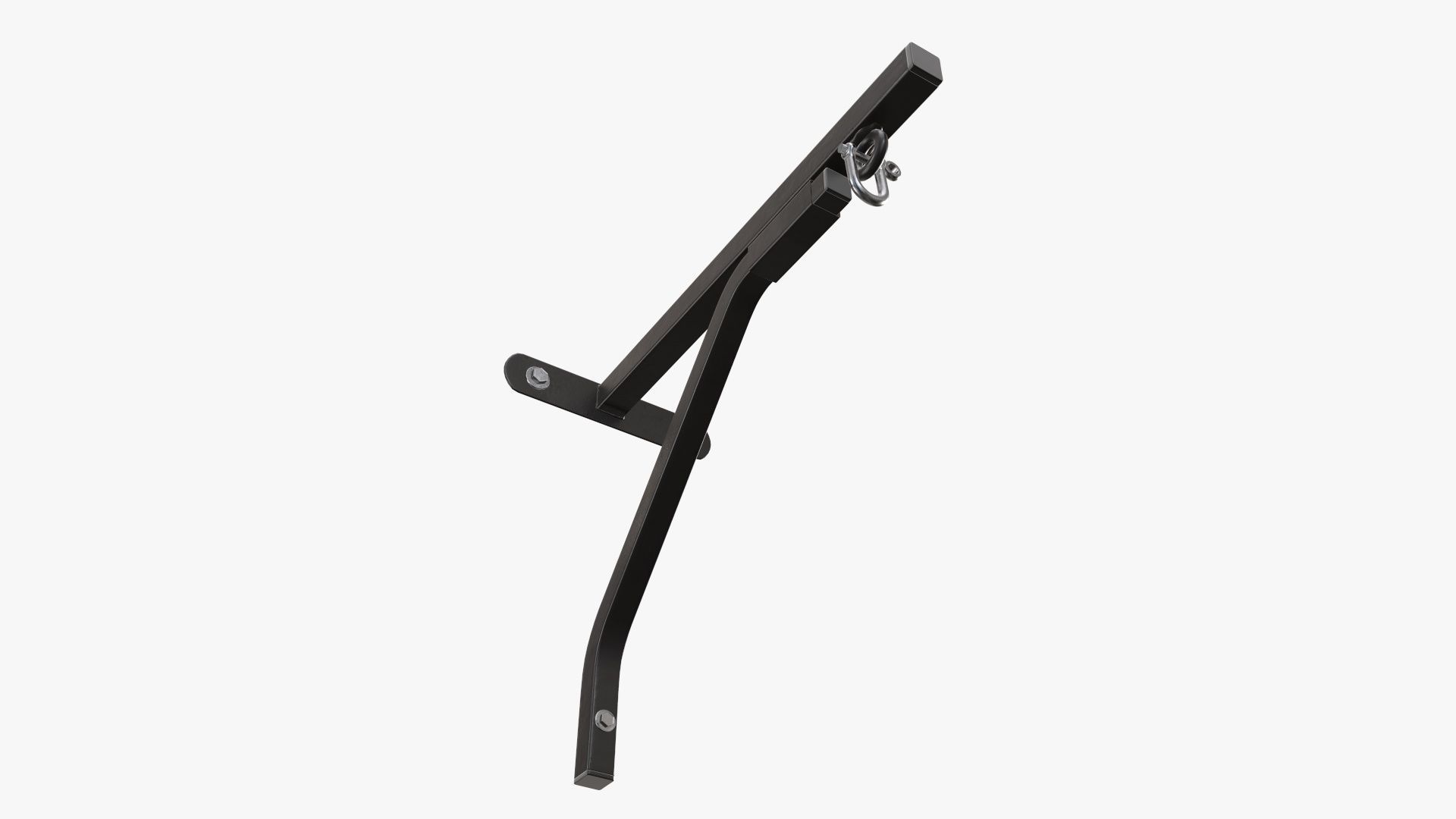 Punch bag wall bracket mount 3D model_6