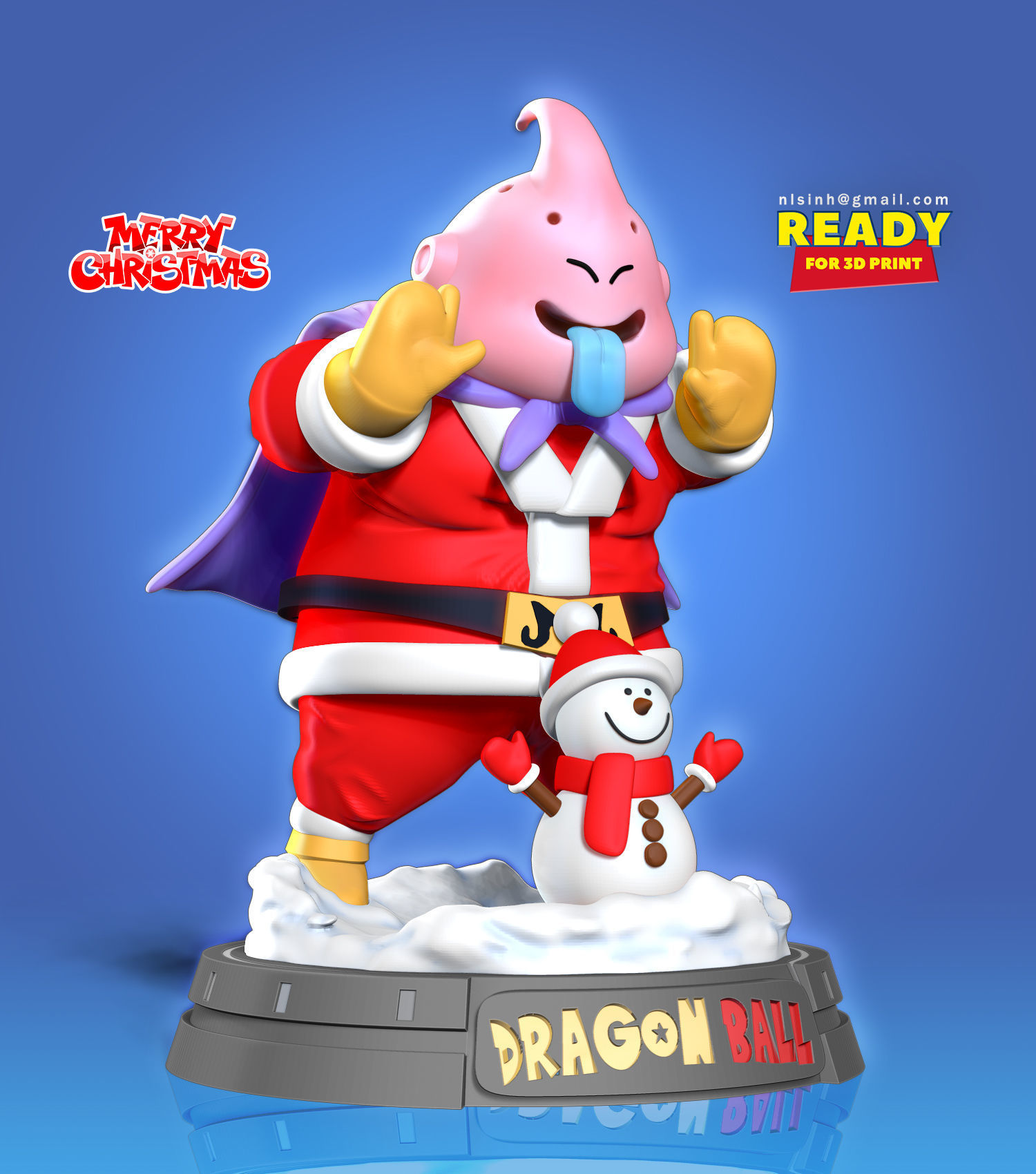 Santa Buu 3D print model_5