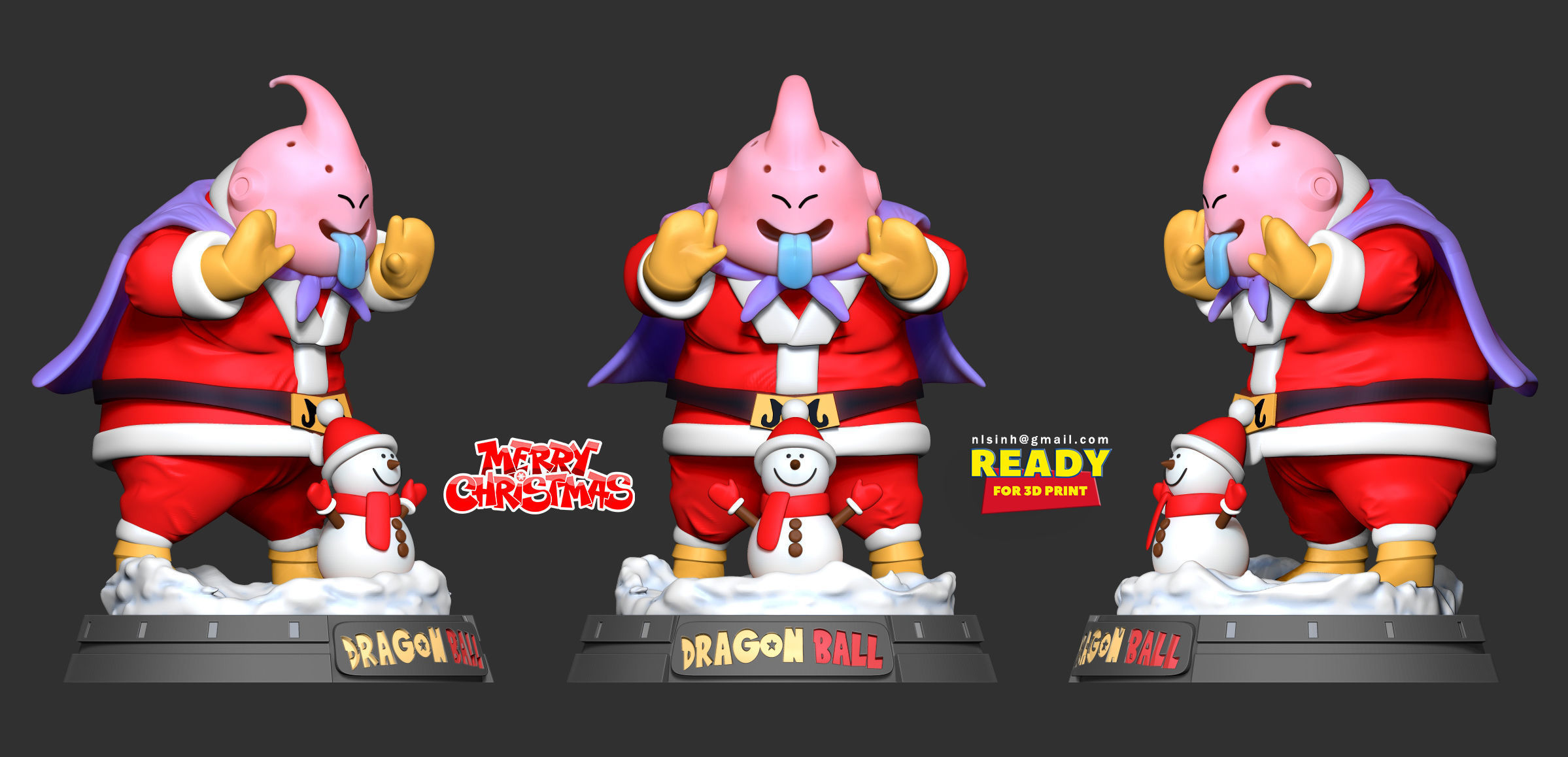 Santa Buu 3D print model_3