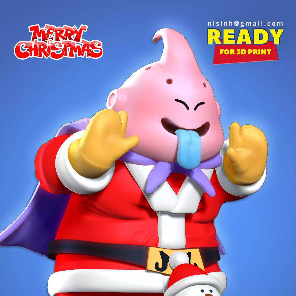 Santa Buu 3D print model_0