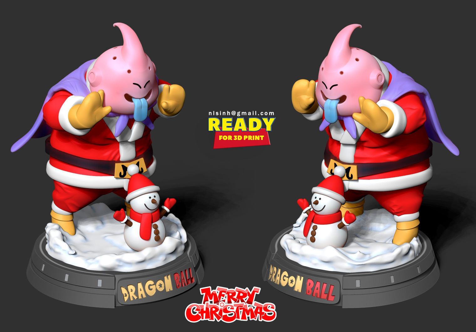 Santa Buu 3D print model_1