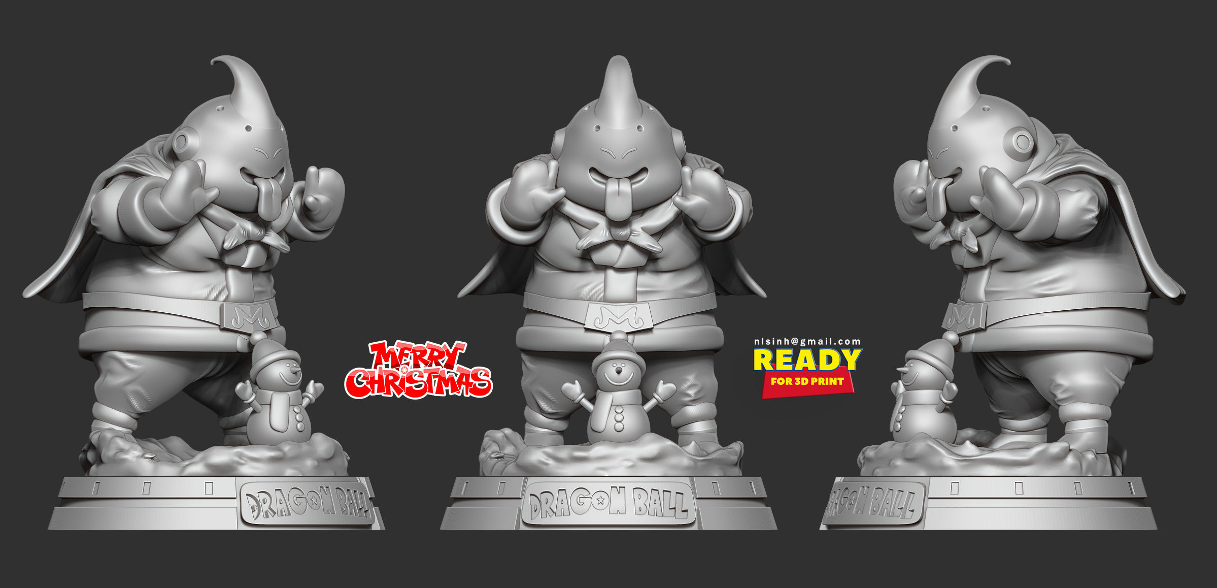 Santa Buu 3D print model_4